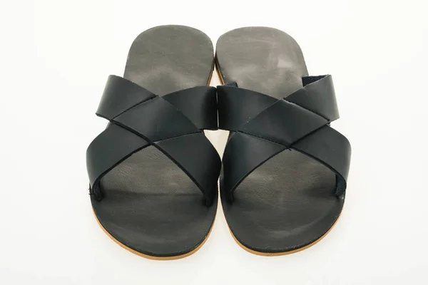 Men leather sandal — Stock Photo, Image