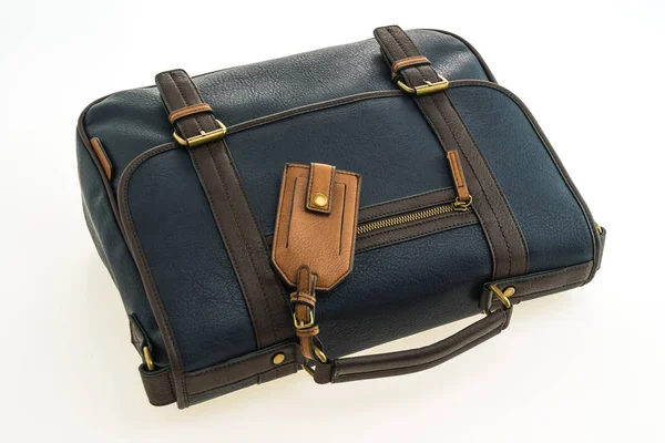 Hermoso bolso de mensajero de cuero — Foto de Stock