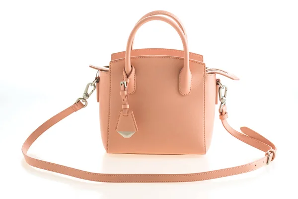 Luxury pink women handbag — Stock Photo, Image