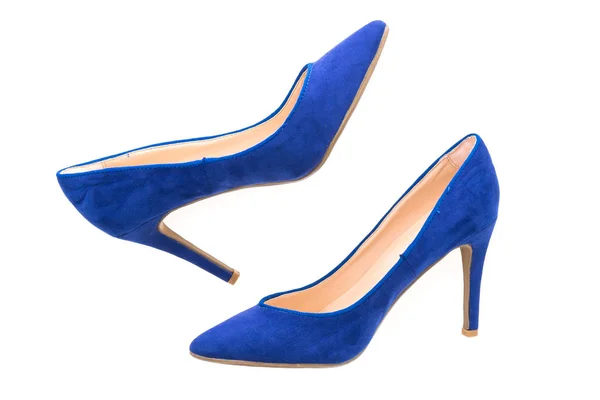 Purple high heel — Stock Photo, Image