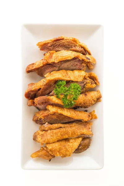 Krokant gebakken varkensvlees — Stockfoto