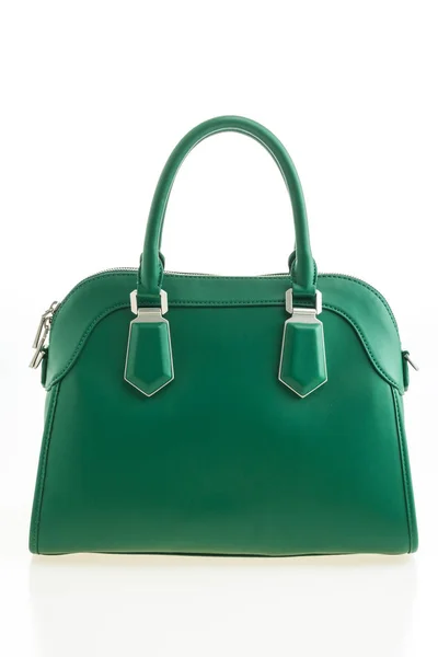 Luxury green handbag — Stock Photo, Image