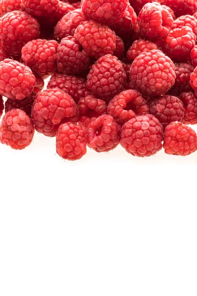 Skupina Rasberry ovoce — Stock fotografie