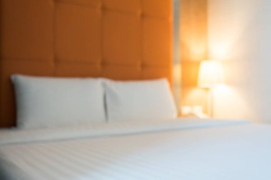 Soyut bulanıklık yatak odası