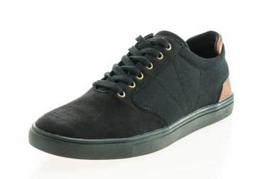 Güzel siyah deri ayakkabı