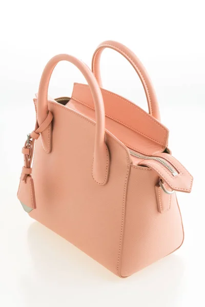 Luxury pink women handbag — Stock Photo, Image