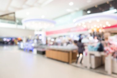 Soyut bulanık alışveriş merkezi