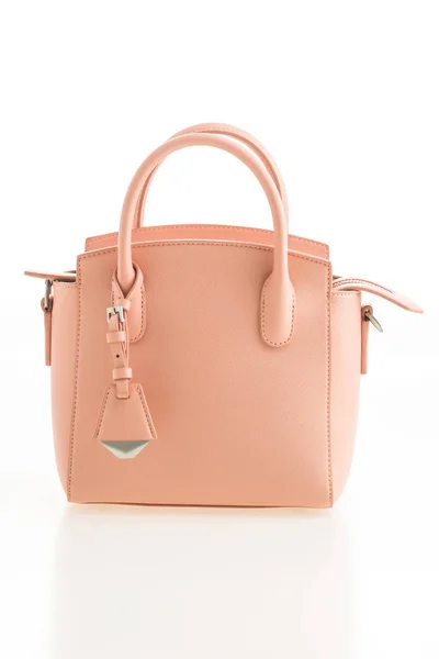 Luxury pink women handbag — Stock Photo, Image