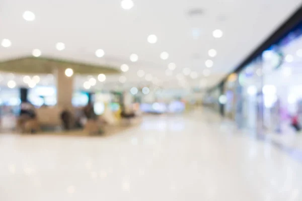 Centro comercial borrão — Fotografia de Stock