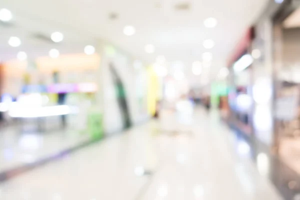 Centro comercial borrão — Fotografia de Stock