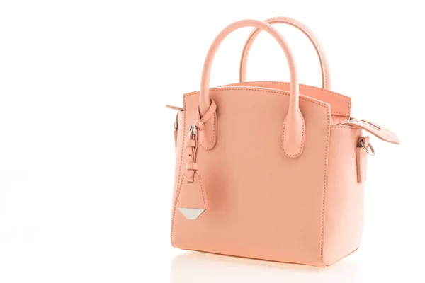 Luxury pink women handbag — Stock Photo, Image