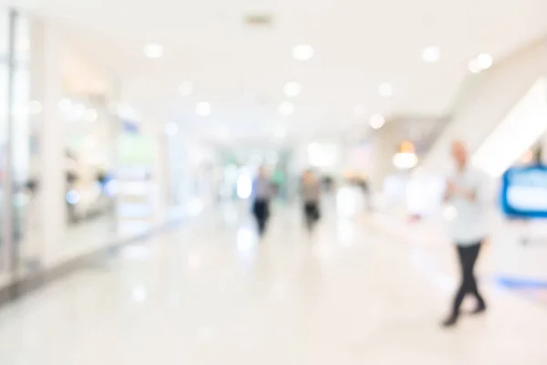 Centro comercial borrão — Fotografia de Stock