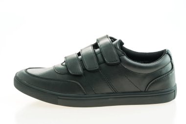 Güzel siyah deri ayakkabı