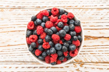 Yaban mersini ve Rasberry meyve