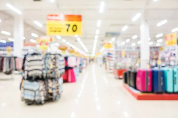 Abstract blur supermarket and retail store