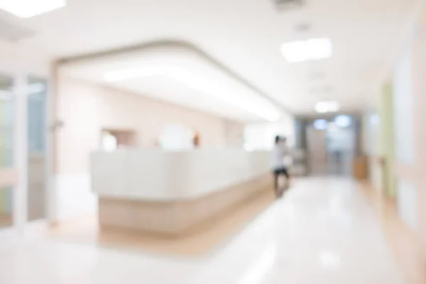 Abstrakta oskärpa sjukhus interiör — Stockfoto