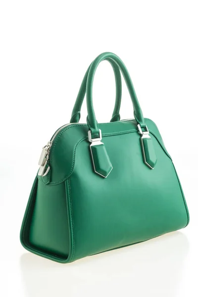Luxury green handbag — Stock Photo, Image