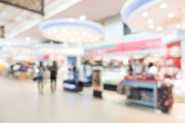 Soyut bulanık alışveriş merkezi