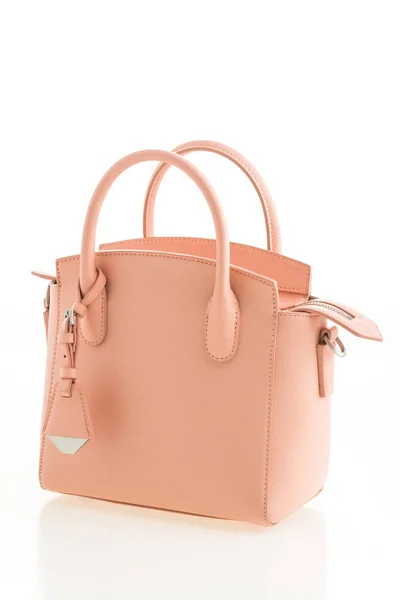 Luxury pink women handbag — Stock Photo, Image