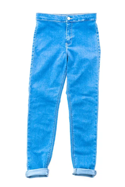 Kvinna jeans och byxor — Stockfoto