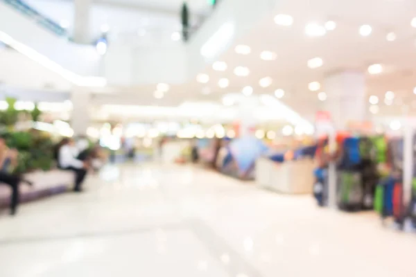 Centro comercial borrão — Fotografia de Stock