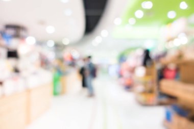 Soyut bulanık alışveriş merkezi