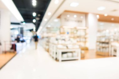 Soyut bulanık alışveriş merkezi