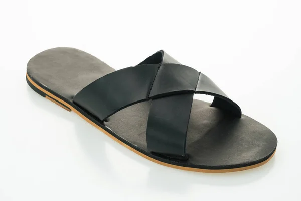 Men leather sandal — Stock Photo, Image