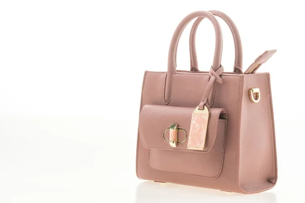 Elegância rosa senhora bolsa — Fotografia de Stock