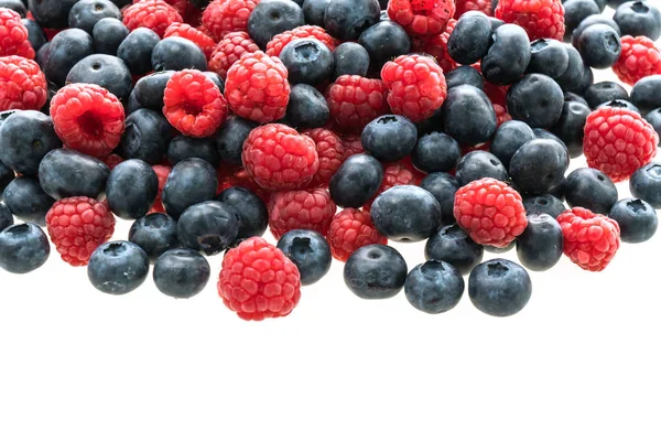 Afinele și fructele Rasberry — Fotografie, imagine de stoc