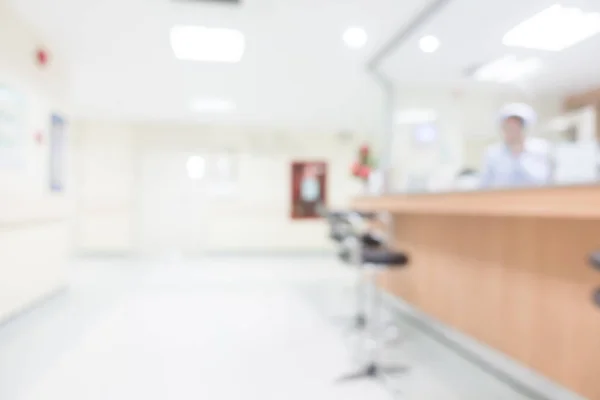 Intérieur flou de l'hôpital — Photo