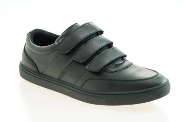 Güzel siyah deri ayakkabı