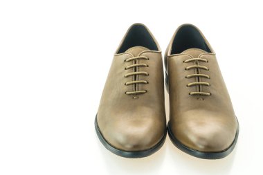 lüks deri kahverengi erkek ayakkabıları