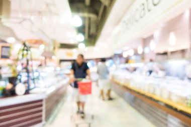 Soyut bulanık alışveriş merkezi