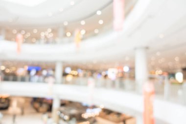 Soyut bulanık alışveriş merkezi