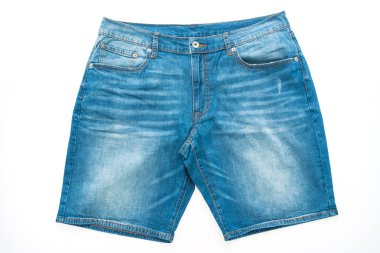 Short jeans pants clipart