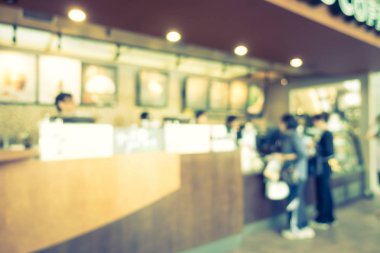 Kahve Dükkanı bulanıklık