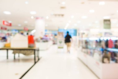 Soyut bulanık alışveriş merkezi