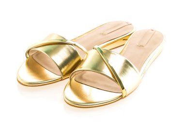 Güzel altın Sandalet Ayakkabı 