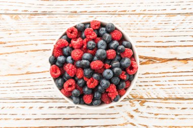 Yaban mersini ve Rasberry meyve