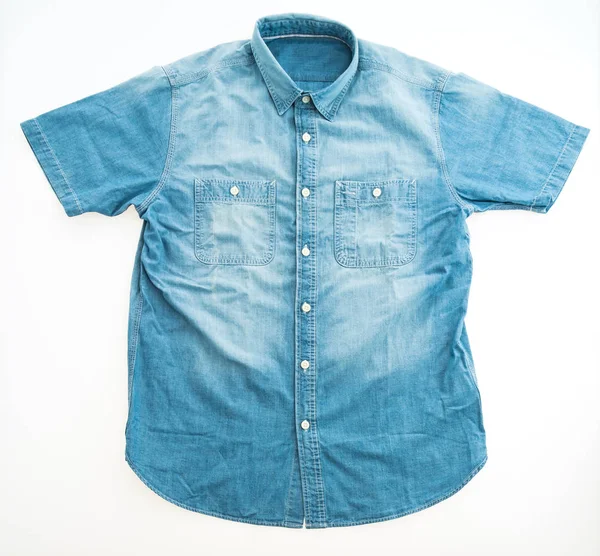 Mode jean shirt — Stockfoto