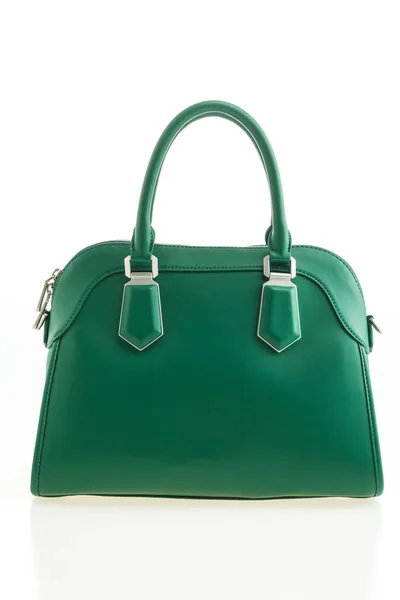 Luxury green handbag — Stock Photo, Image