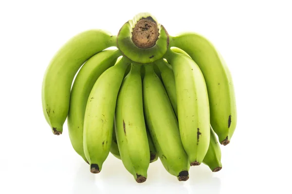 Zöld édes banán — Stock Fotó