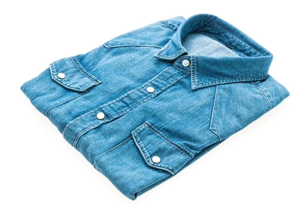 Camisa jeans para roupas — Fotografia de Stock