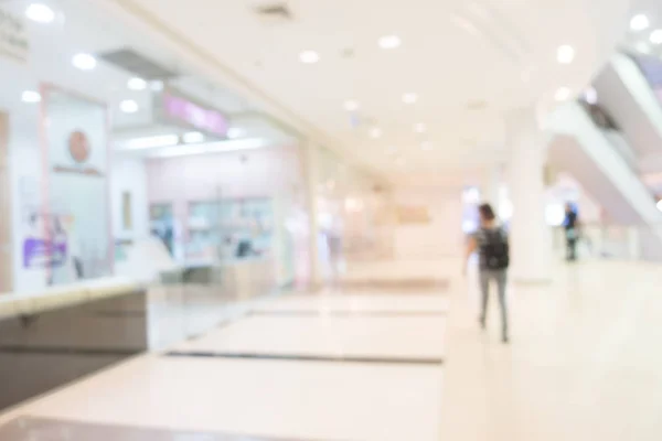 Centro comercial borrão — Fotografia de Stock