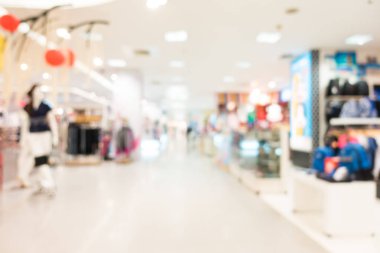 Soyut bulanık alışveriş merkezi