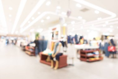 Soyut bulanık alışveriş merkezi