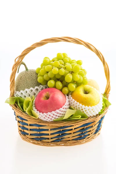 Cesta de frutas doces — Fotografia de Stock