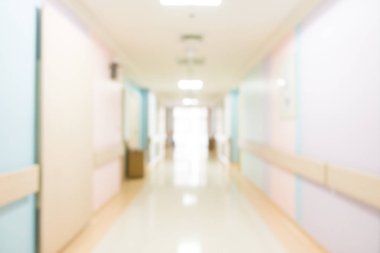 Soyut bulanıklık hastane ve klinik iç