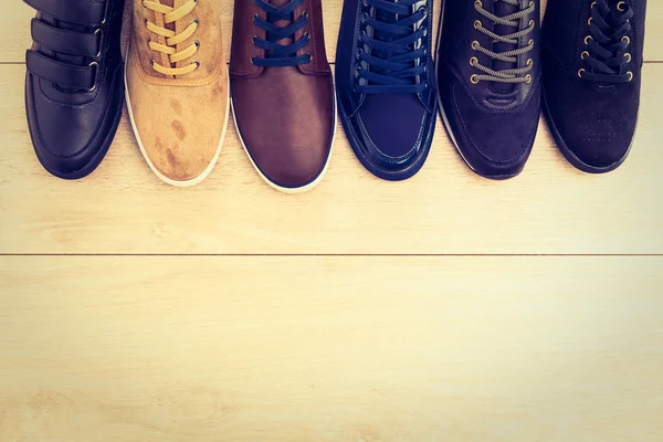 Кожаная обувь для мужчин — стоковое фото
